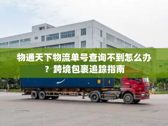 物通天下物流单号查询不到怎么办？跨境包裹追踪指南