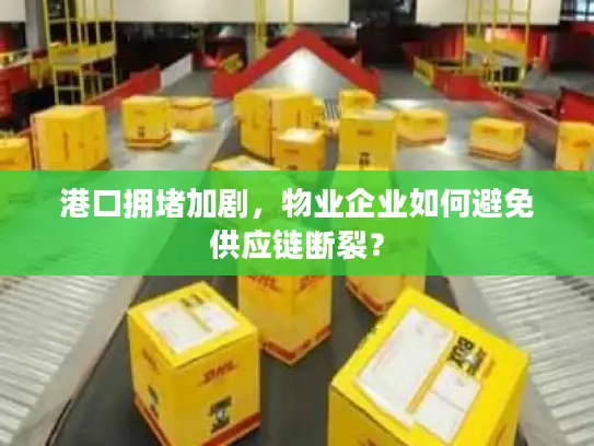 港口拥堵加剧，物业企业如何避免供应链断裂？