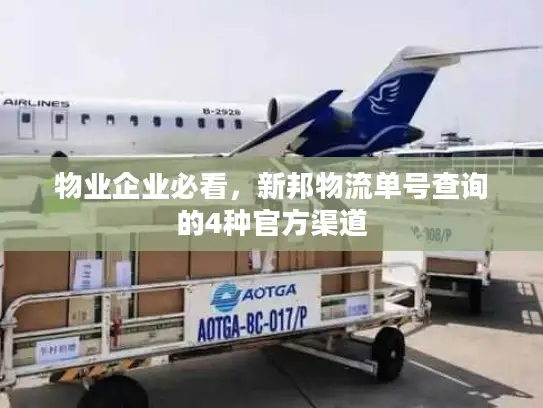 物业企业必看，新邦物流单号查询的4种官方渠道