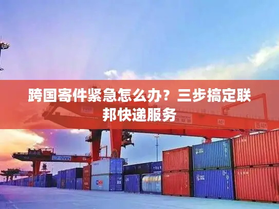 跨国寄件紧急怎么办？三步搞定联邦快递服务