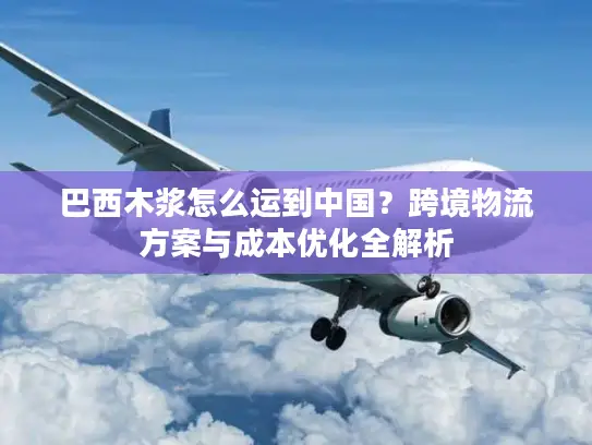 巴西木浆怎么运到中国？跨境物流方案与成本优化全解析