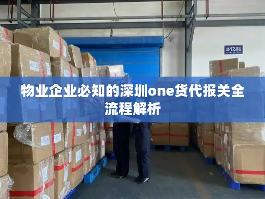 物业企业必知的深圳one货代报关全流程解析