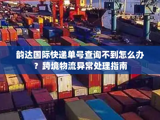 韵达国际快递单号查询不到怎么办？跨境物流异常处理指南