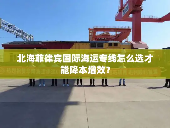 北海菲律宾国际海运专线怎么选才能降本增效？