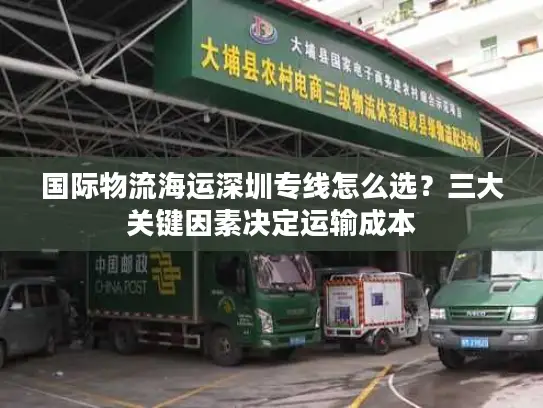 国际物流海运深圳专线怎么选？三大关键因素决定运输成本