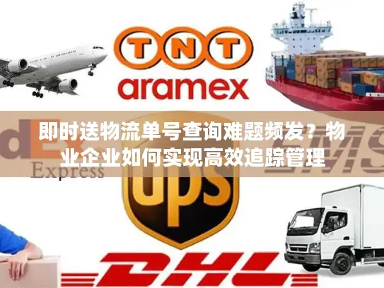 即时送物流单号查询难题频发？物业企业如何实现高效追踪管理