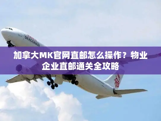 加拿大MK官网直邮怎么操作？物业企业直邮通关全攻略