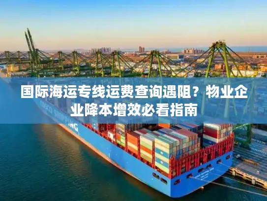 国际海运专线运费查询遇阻？物业企业降本增效必看指南
