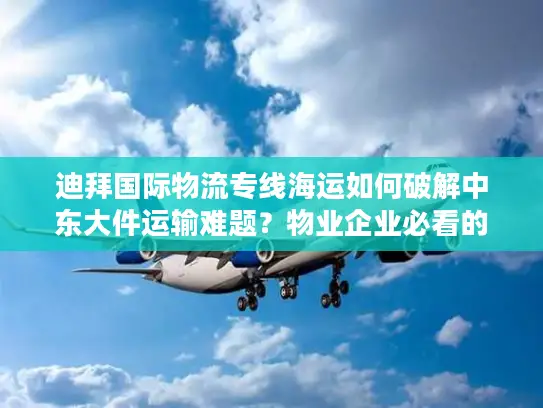 迪拜国际物流专线海运如何破解中东大件运输难题？物业企业必看的全流程指南