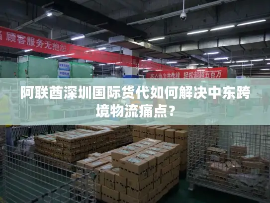 阿联酋深圳国际货代如何解决中东跨境物流痛点？