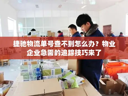 捷驰物流单号查不到怎么办？物业企业急需的追踪技巧来了