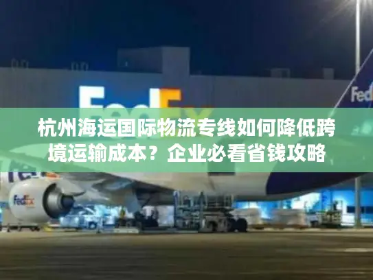 杭州海运国际物流专线如何降低跨境运输成本？企业必看省钱攻略