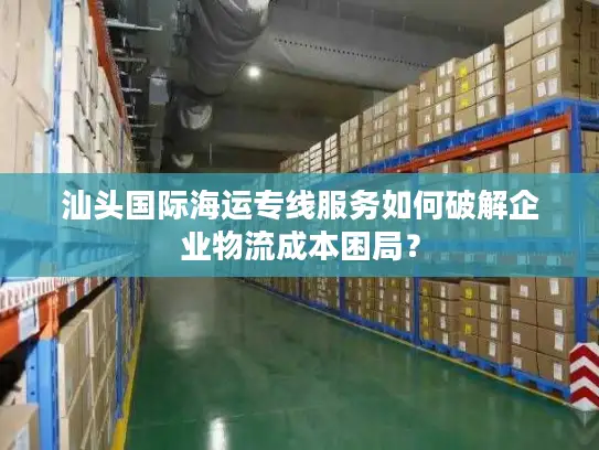 汕头国际海运专线服务如何破解企业物流成本困局？