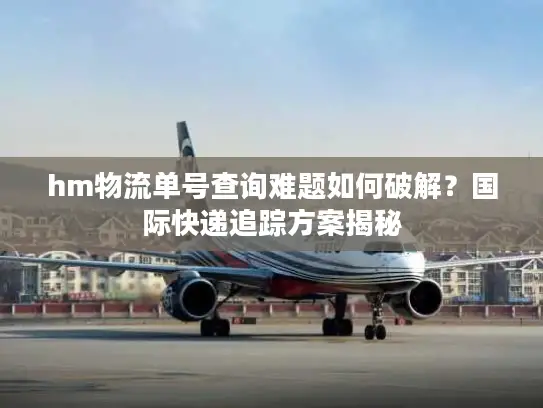 hm物流单号查询难题如何破解？国际快递追踪方案揭秘