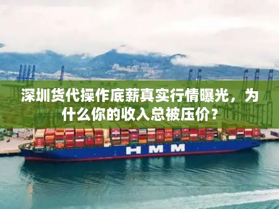 深圳货代操作底薪真实行情曝光，为什么你的收入总被压价？