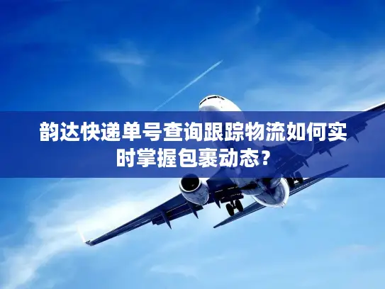 韵达快递单号查询跟踪物流如何实时掌握包裹动态？