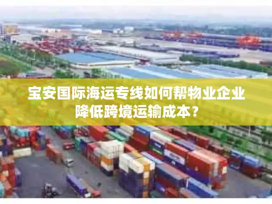 宝安国际海运专线如何帮物业企业降低跨境运输成本？