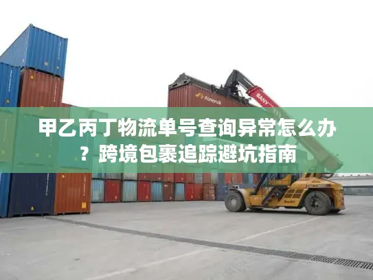 甲乙丙丁物流单号查询异常怎么办？跨境包裹追踪避坑指南