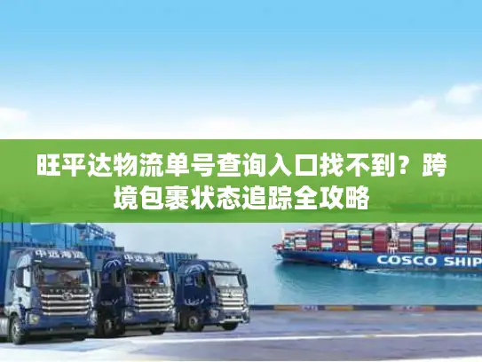 旺平达物流单号查询入口找不到？跨境包裹状态追踪全攻略