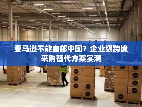 亚马逊不能直邮中国？企业级跨境采购替代方案实测