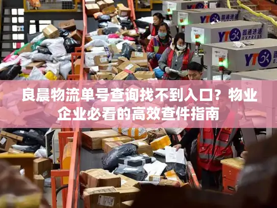 良晨物流单号查询找不到入口？物业企业必看的高效查件指南