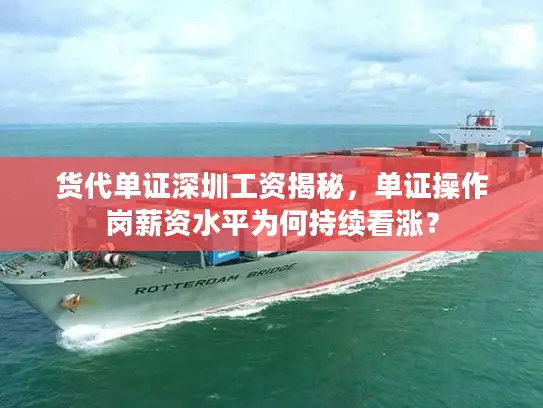 货代单证深圳工资揭秘，单证操作岗薪资水平为何持续看涨？