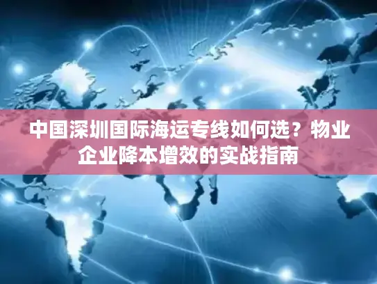 中国深圳国际海运专线如何选？物业企业降本增效的实战指南