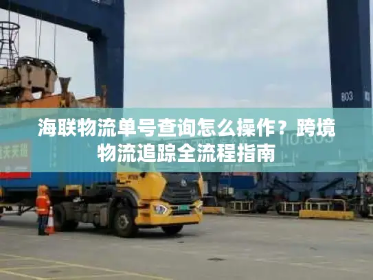 海联物流单号查询怎么操作？跨境物流追踪全流程指南