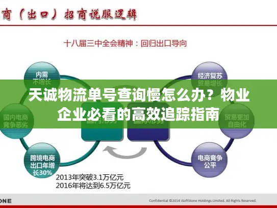 天诚物流单号查询慢怎么办？物业企业必看的高效追踪指南