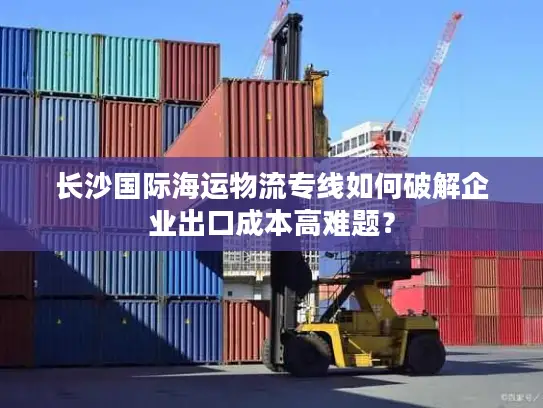 长沙国际海运物流专线如何破解企业出口成本高难题？