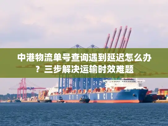 中港物流单号查询遇到延迟怎么办？三步解决运输时效难题