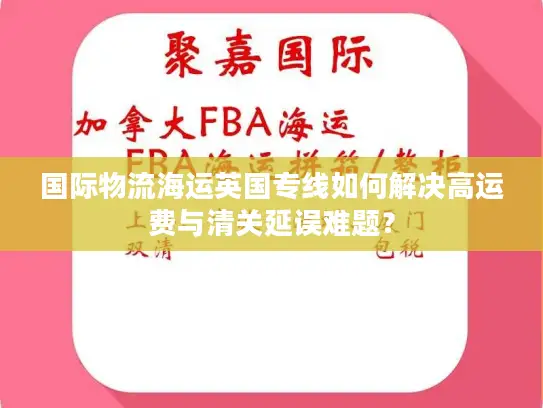 国际物流海运英国专线如何解决高运费与清关延误难题？