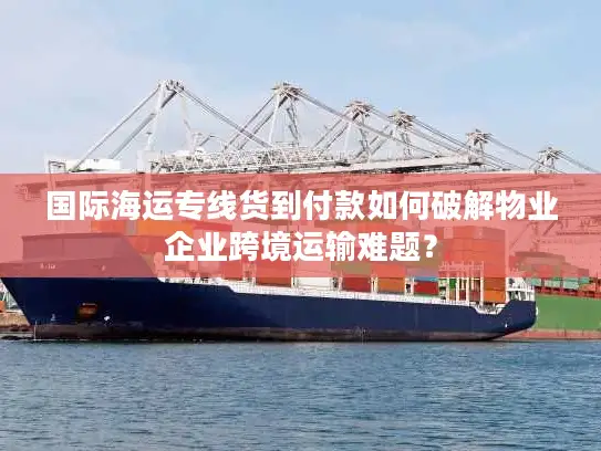 国际海运专线货到付款如何破解物业企业跨境运输难题？