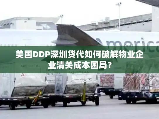 美国DDP深圳货代如何破解物业企业清关成本困局？