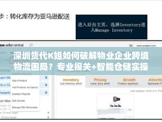 深圳货代K姐如何破解物业企业跨境物流困局？专业报关+智能仓储实操指南