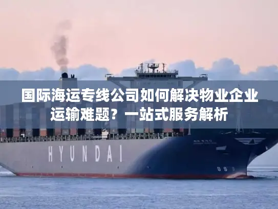 国际海运专线公司如何解决物业企业运输难题？一站式服务解析