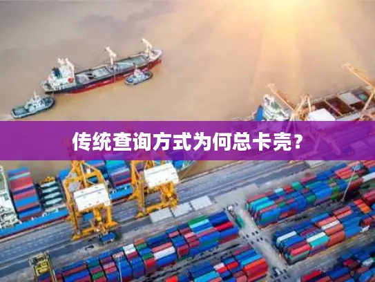 传统查询方式为何总卡壳? 传统查询方式为何总卡壳?