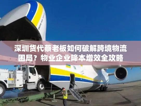 深圳货代蔡老板如何破解跨境物流困局？物业企业降本增效全攻略