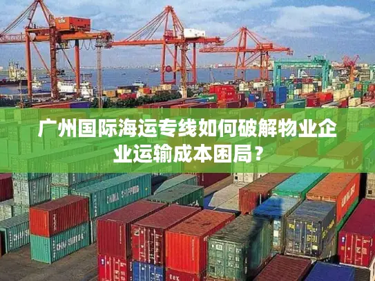 广州国际海运专线如何破解物业企业运输成本困局？