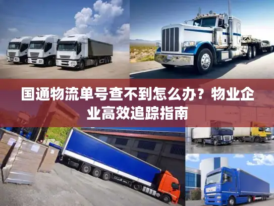 国通物流单号查不到怎么办？物业企业高效追踪指南