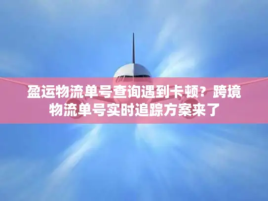 盈运物流单号查询遇到卡顿？跨境物流单号实时追踪方案来了