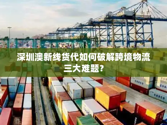 深圳澳新线货代如何破解跨境物流三大难题？