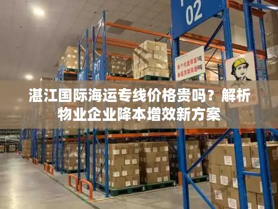 湛江国际海运专线价格贵吗？解析物业企业降本增效新方案