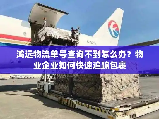 鸿远物流单号查询不到怎么办？物业企业如何快速追踪包裹