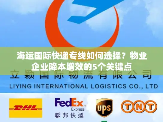 海运国际快递专线如何选择？物业企业降本增效的5个关键点