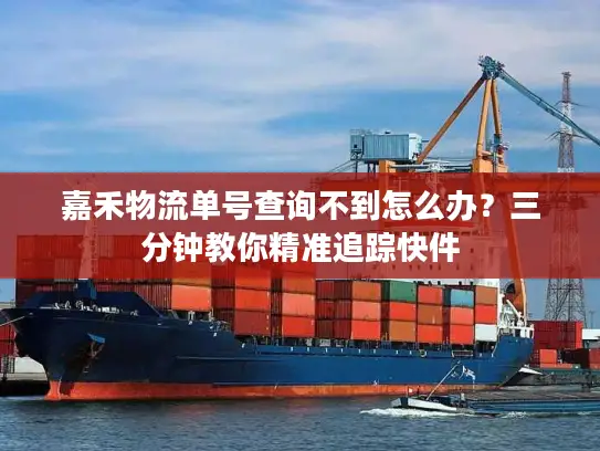 嘉禾物流单号查询不到怎么办？三分钟教你精准追踪快件