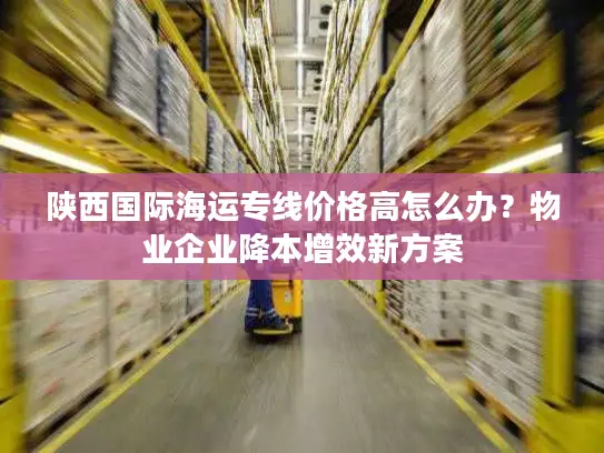 陕西国际海运专线价格高怎么办？物业企业降本增效新方案
