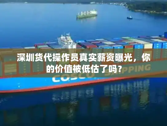 深圳货代操作员真实薪资曝光，你的价值被低估了吗？