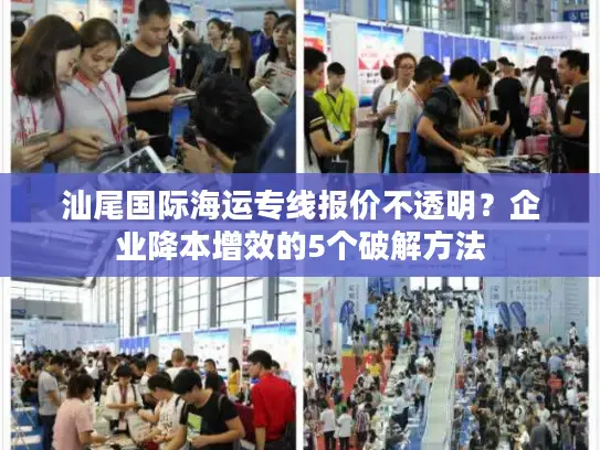 汕尾国际海运专线报价不透明？企业降本增效的5个破解方法