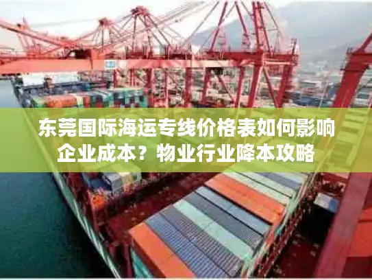东莞国际海运专线价格表如何影响企业成本？物业行业降本攻略